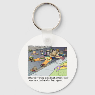 Porte-clés Hat Attack Funny Gifts Tees & Collectibles