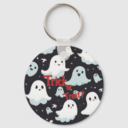 Porte-clés Hauned House Trick Treat Halloween