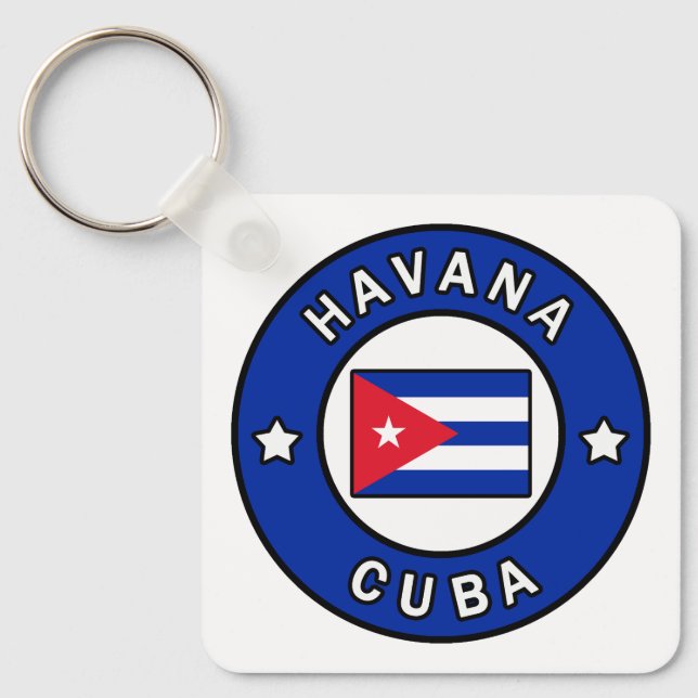 Porte-clés Havane Cuba (Recto)