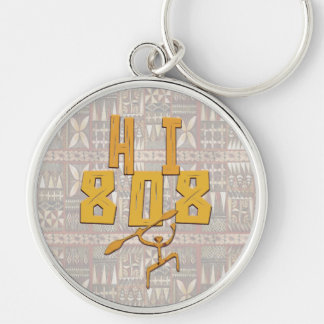 Porte-clés Hawiian Paddleman et. Tapa