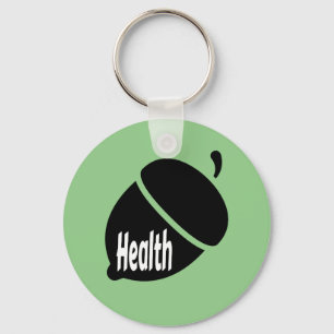 Porte-clés Health Nut Healthy Living for Life