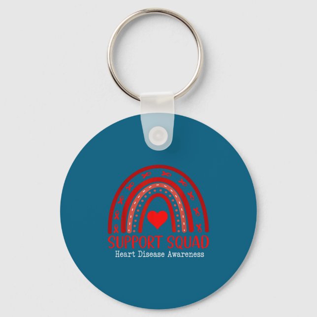 Porte-clés Heart Disease Awareness Month Open Heart Diseases  (Recto)