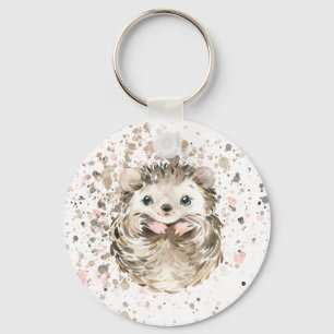 Porte-clés Hédgebog pour bébé mignon
