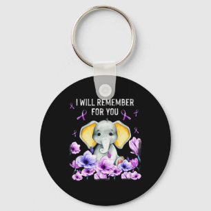 Porte-clés Heimerheimer Sensibilisation Eléphant mignon Je Re