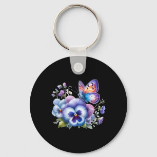 Porte-clés Heimerheimer Viola Floral Pansy Dementi Heimerheim
