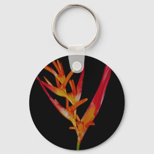 Porte-clés Heliconia orange