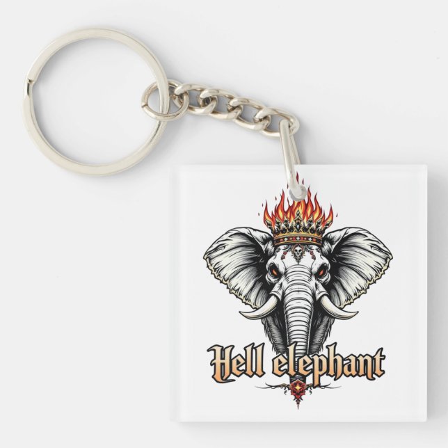 Porte-clés Hell Elephant (Devant)
