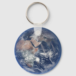 Porte-clés Hémisphère Est Sur La Planète Terre.