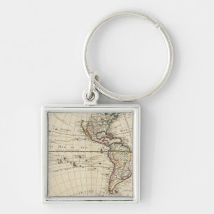 Porte-clés Hémisphère occidental 10