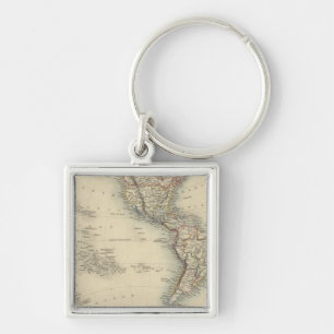 Porte-clés Hémisphère occidental 10