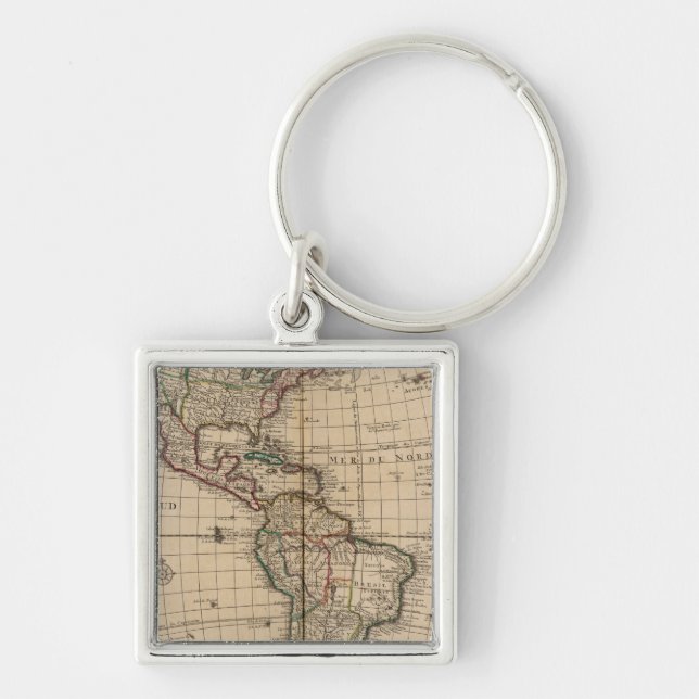 Porte-clés Hémisphère occidental 12 (Devant)