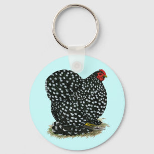 Porte-clés Hen Cochin Bouché