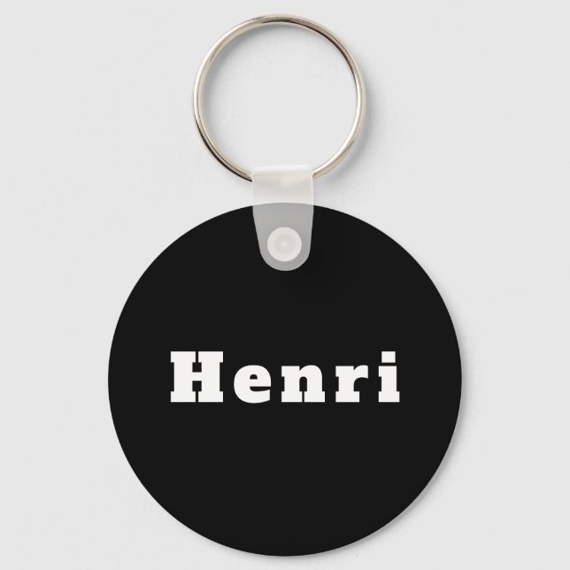 Porte-clés Henri (Recto)