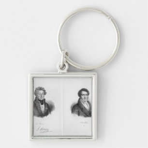 Porte-clés Henri Montan Berton et Francois Adrien