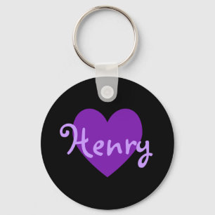 Porte-clés Henry en violet