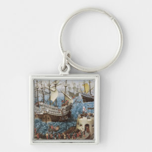 Porte-clés Henry VIII à bord de la grâce de Henry un Dieu