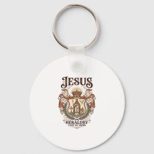 Porte-clés Héraldique de Jésus Blason Héraldique de Jésus Bla