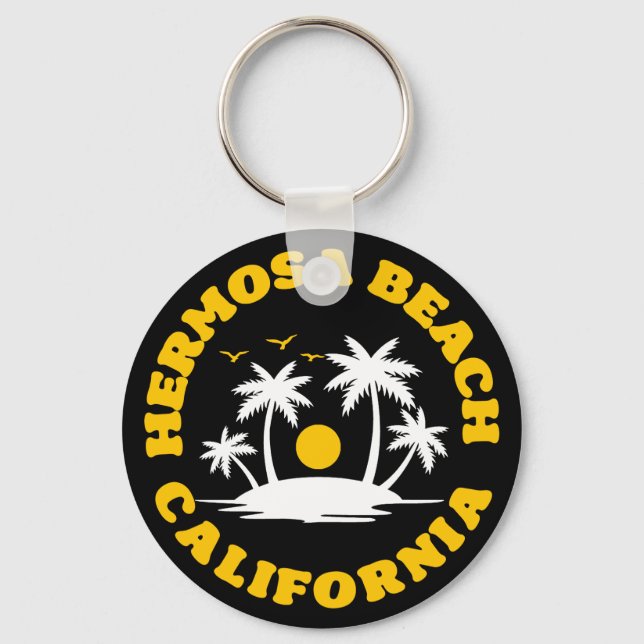 Porte-clés Hermosa Beach, Californie (Recto)