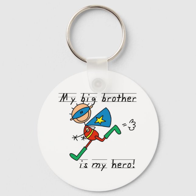 Porte-clés Hero Big Brother Tshirts et cadeaux (Recto)