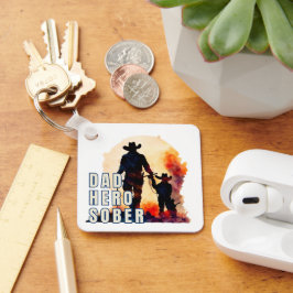 Porte-clés Héros de papa Sobre, Récupération Garante Sobriété