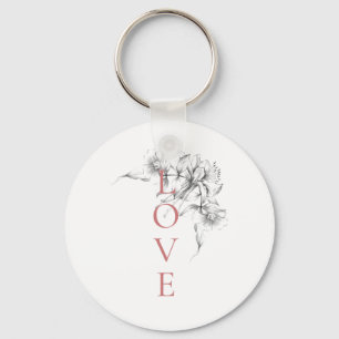 Porte-clés Heureuse Sainte-Valentin 2023 - L'amour est l'amou