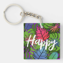 Porte-clés heureux