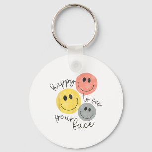 Porte-clés Heureux de voir votre visage Professeur Disco Ball