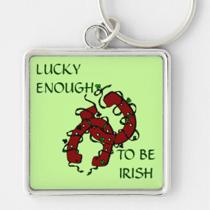 Porte-clés Heureux d'être Porte - clé irlandais en fer à chev
