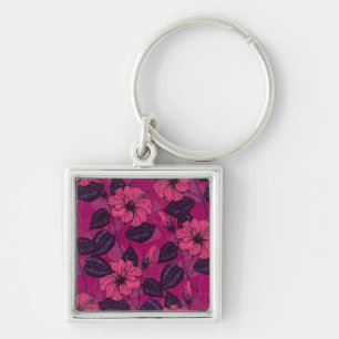 Porte-clés Hibiscus