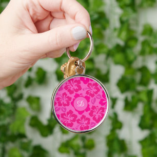 Porte-clés hibiscus hawaii tropical