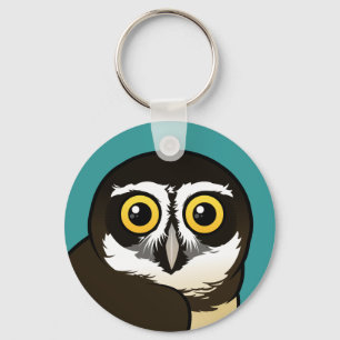 Porte-clés Hibou à lunettes de Birdorable