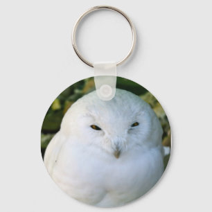 Porte-clés Hibou des neiges