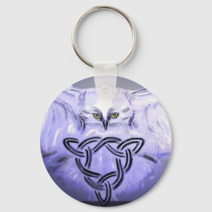 Porte-clés hibou et porte - clé celtique de noeud