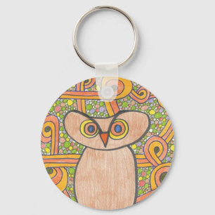 Porte-clés Hibou génial