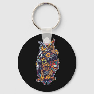 Porte-clés Hibou - Oiseau Robotique