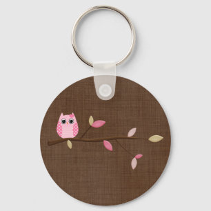 Porte-clés Hibou sage