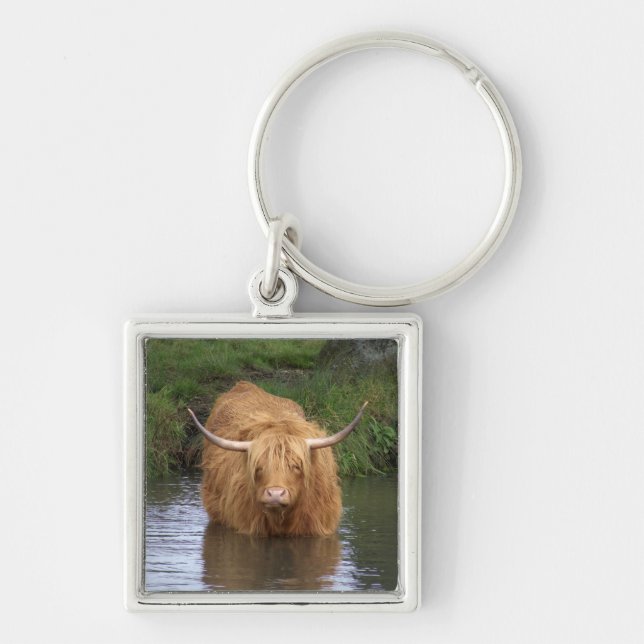 Porte-clés Highland Cattle (Devant)