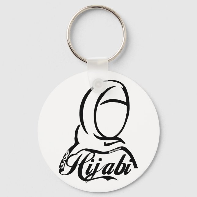 Porte-clés Hijabi (Recto)