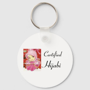 Porte-clés Hijabi certifié