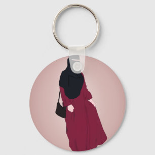 Porte-clés Hijabi - Muslimah - Hijab Dessin main - Niqab