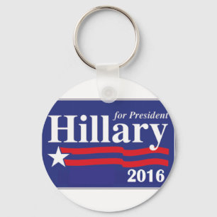 Porte-clés Hillary Clinton pour le président 2016