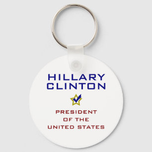 Porte-clés Hillary Clinton Président USA V2