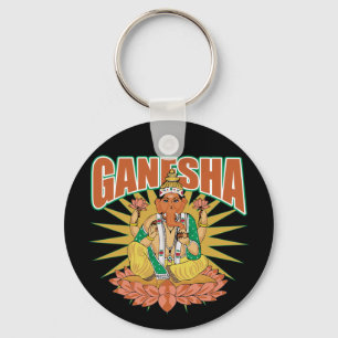 Porte-clés Hindu Ganesha