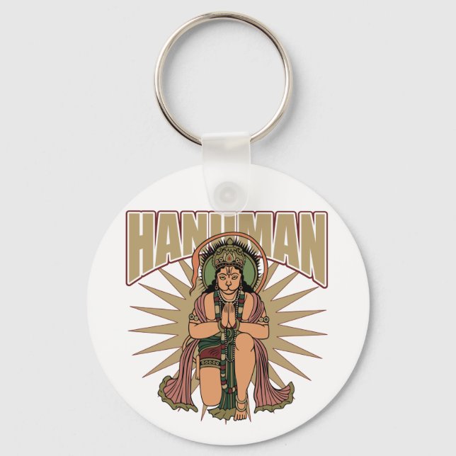 Porte-clés Hindu Hanuman (Recto)