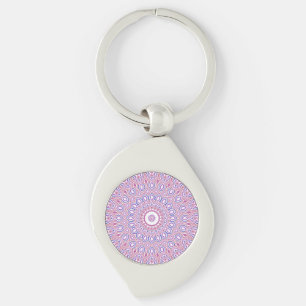 Porte-clés Hippie Boho Funky Groovy Bohémien Kaléidoscope
