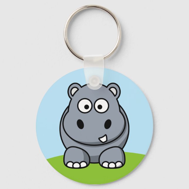 Porte-clés Hippo mignon (Recto)