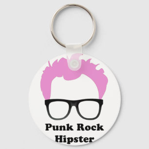 Porte-clés Hipster de Punk Rock