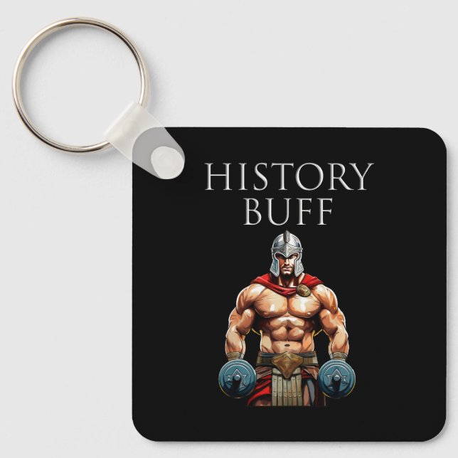 Porte-clés Histoire Buff Roman Centurion (Recto)