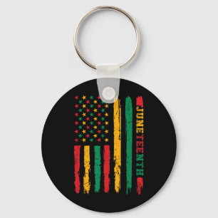 Porte-clés Histoire de l'Amérique africaine Drapeau 1865