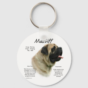 Porte-clés Histoire des mastiff